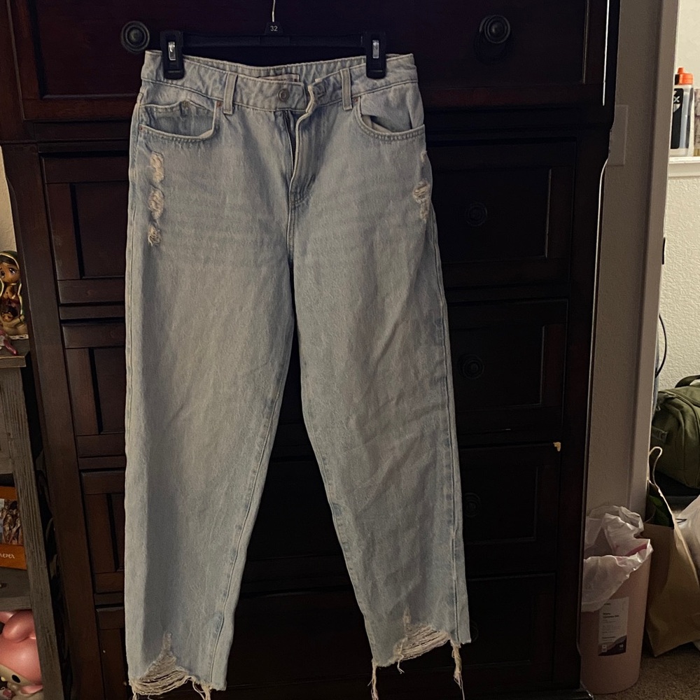 Zara Light Blue Denim Jeans